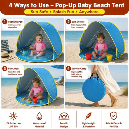 Tente de Plage Pop-Up Bébé