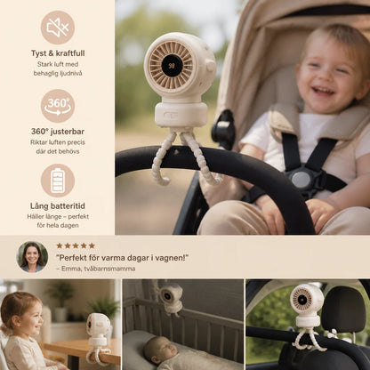 Mini Ventilateur pour Poussette