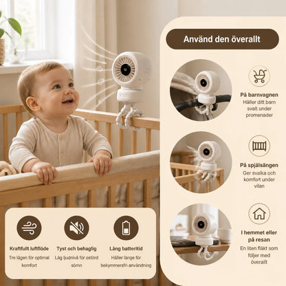 Mini Ventilateur pour Poussette